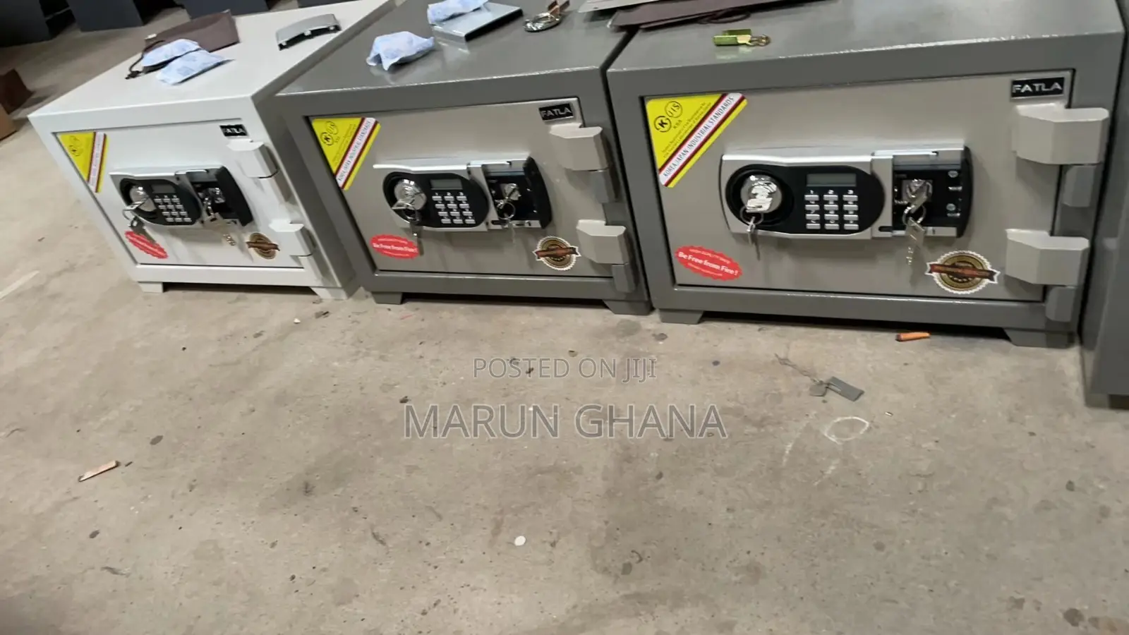Fireproof Safe Locker (Lb-330)-50kg Strong & Heavy