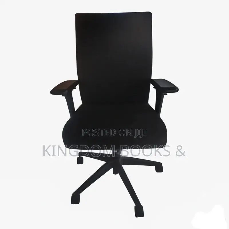 Modern Ergonomic Fabric Swivel Office Desk Chair With Armrests