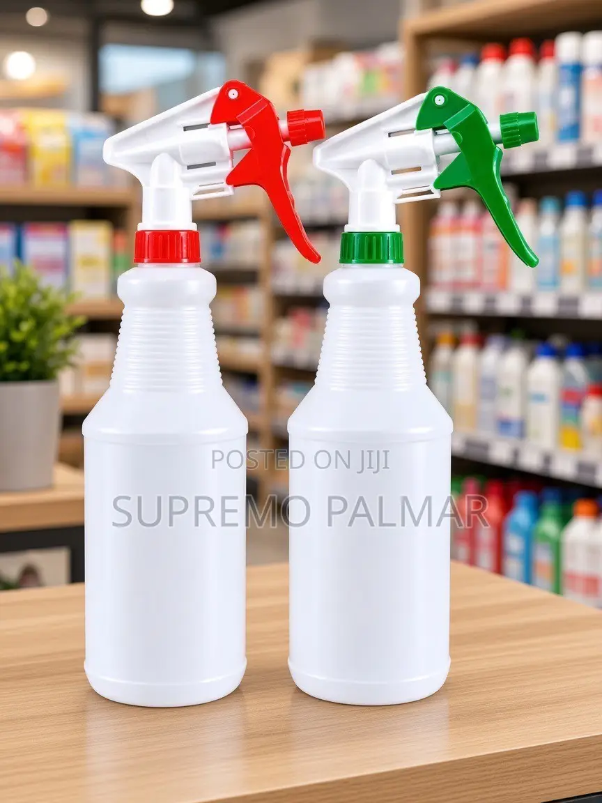 750ml Empty Bottles With Chemical Sprayer Adjustable Trigger Spray