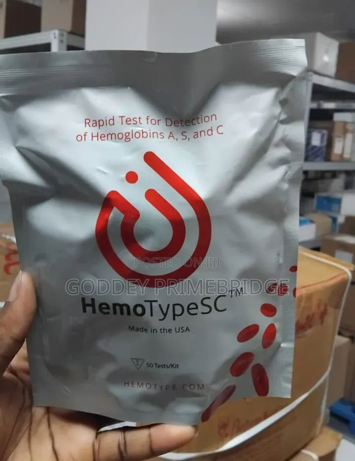 Sickle Cell Test Kits-50pcs, - HemoType SC From USA