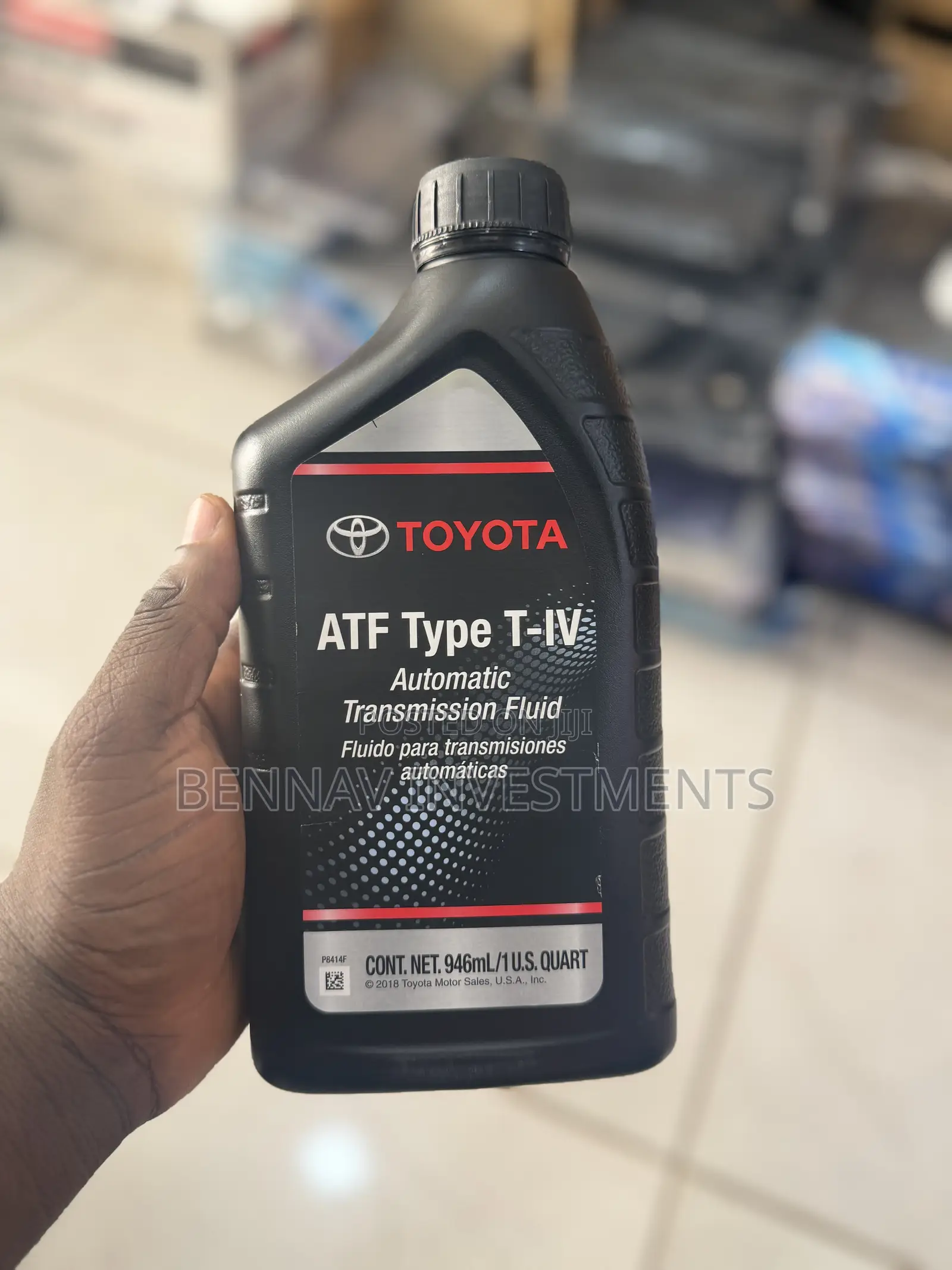 Original Toyota ATF Type T-Iv Imported From USA