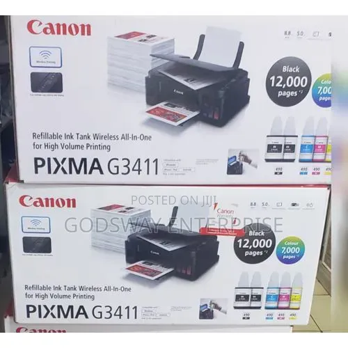 Canon G3411 All-in-One Ecotank Printer