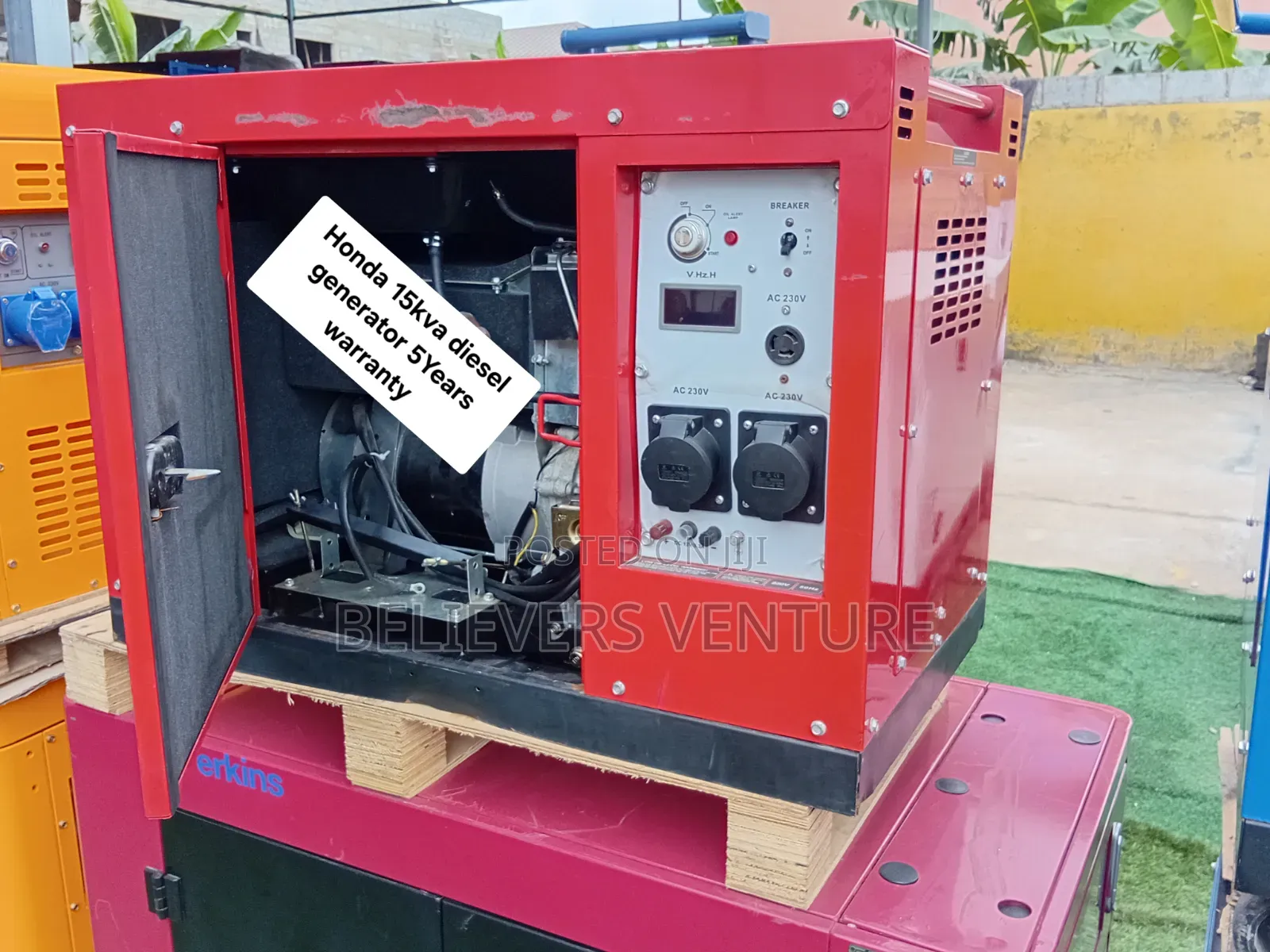 Honda 15KVA Generator – Heavy-Duty Power for Every Need