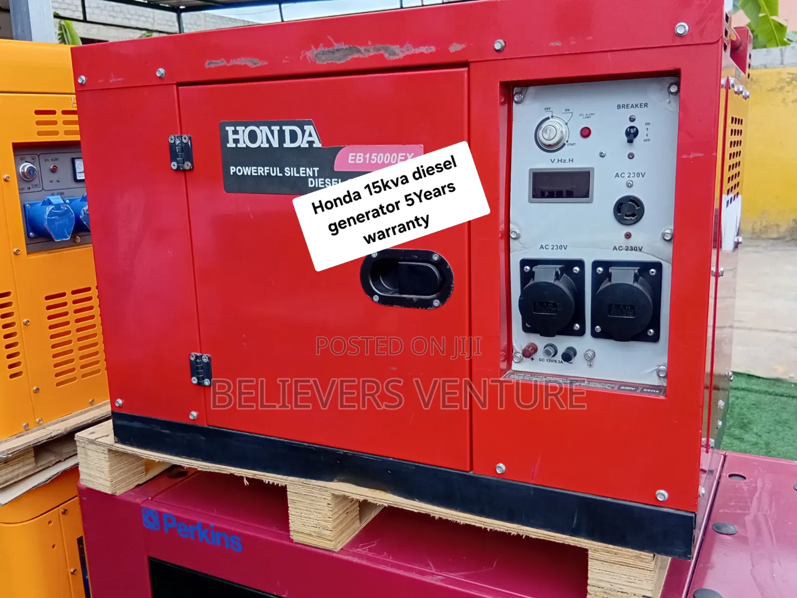 Honda 15KVA Generator – Keep Your Business Running