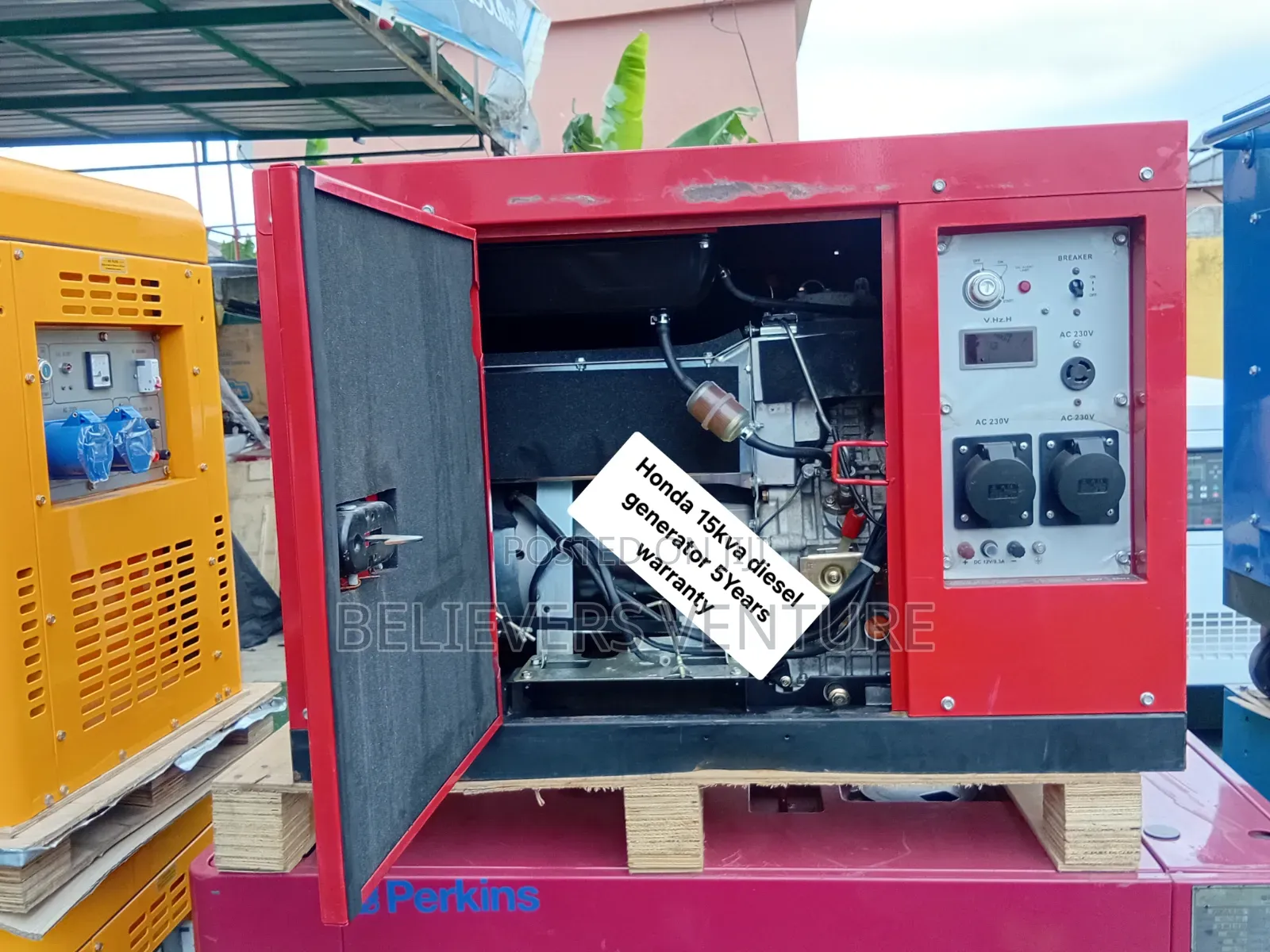 Honda 15KVA Generator – Dependable Power for Your Business