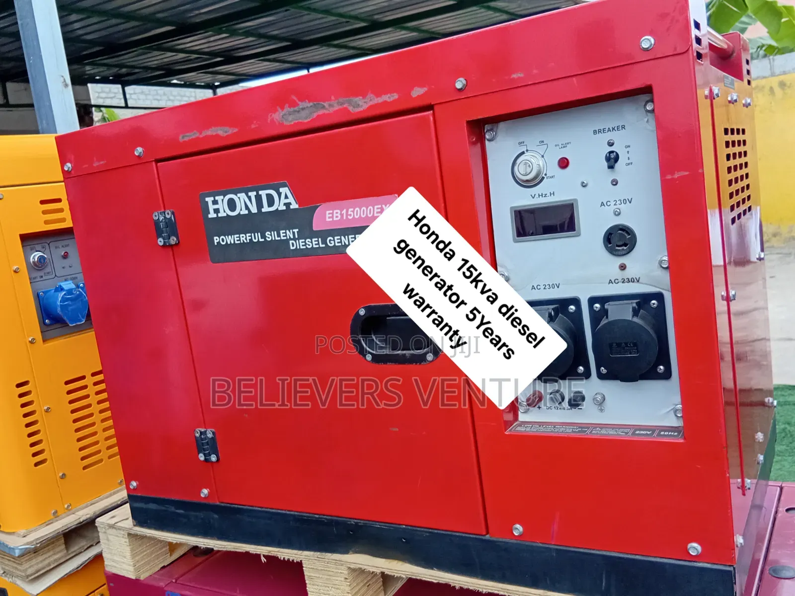 Honda 15KVA Generator – Quality Power You Can Trust