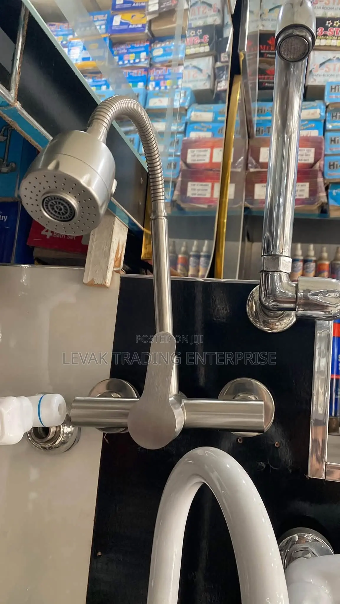 Double Wall Tap - Wall Mounted Faucet