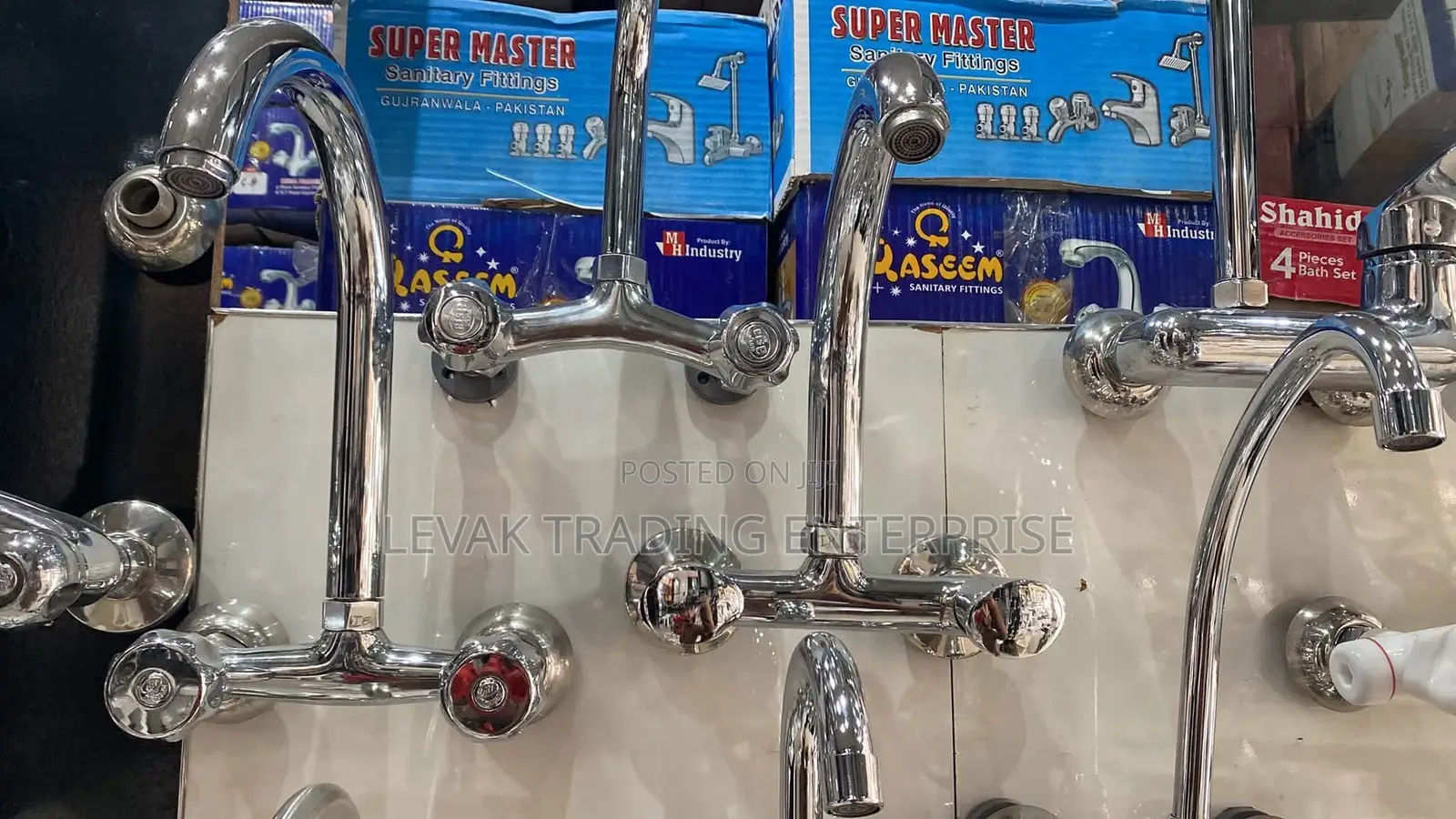 Double Wall Tap - Wall Mounted Faucet
