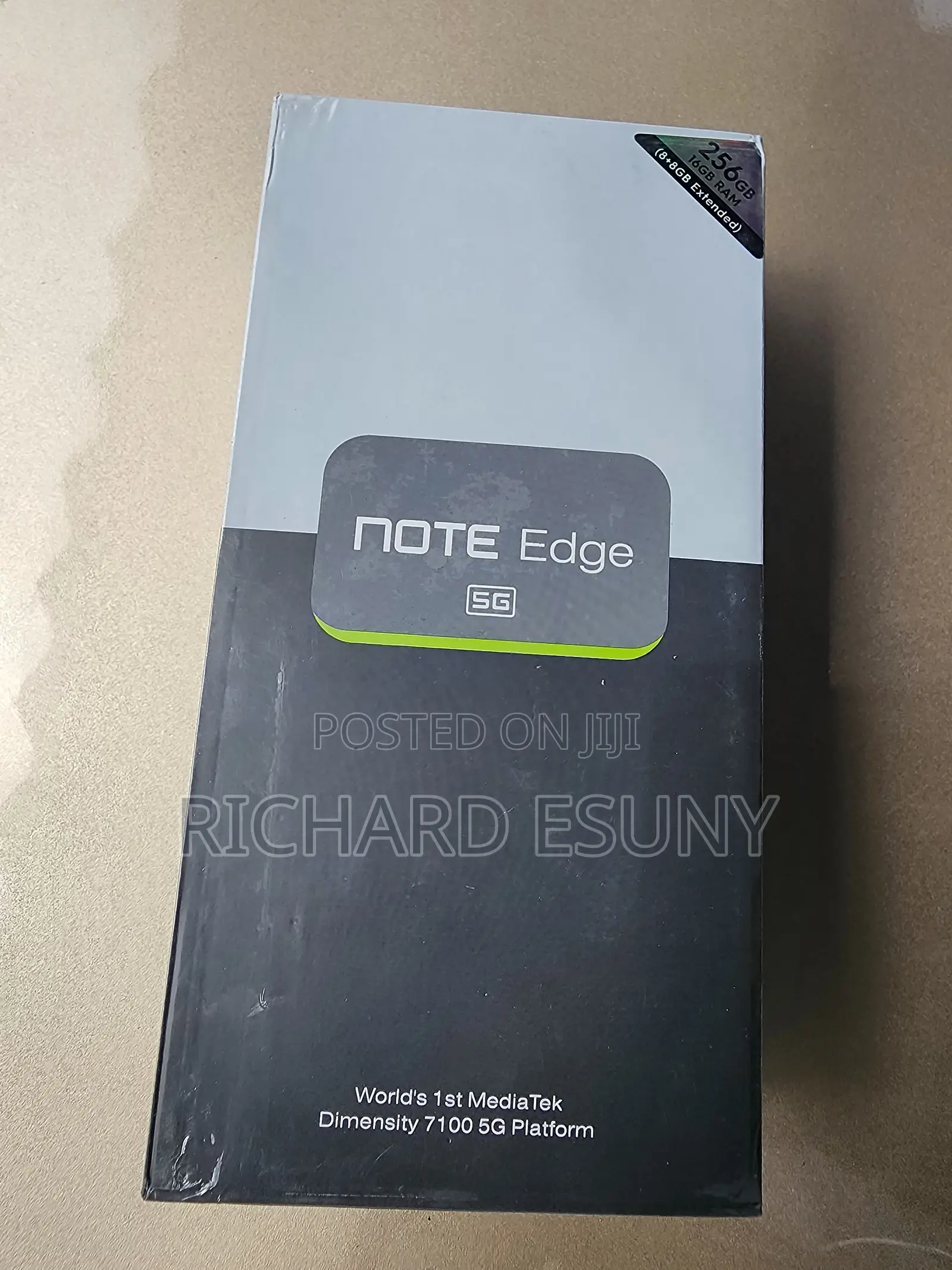New Infinix Note Edge 256 GB Gray