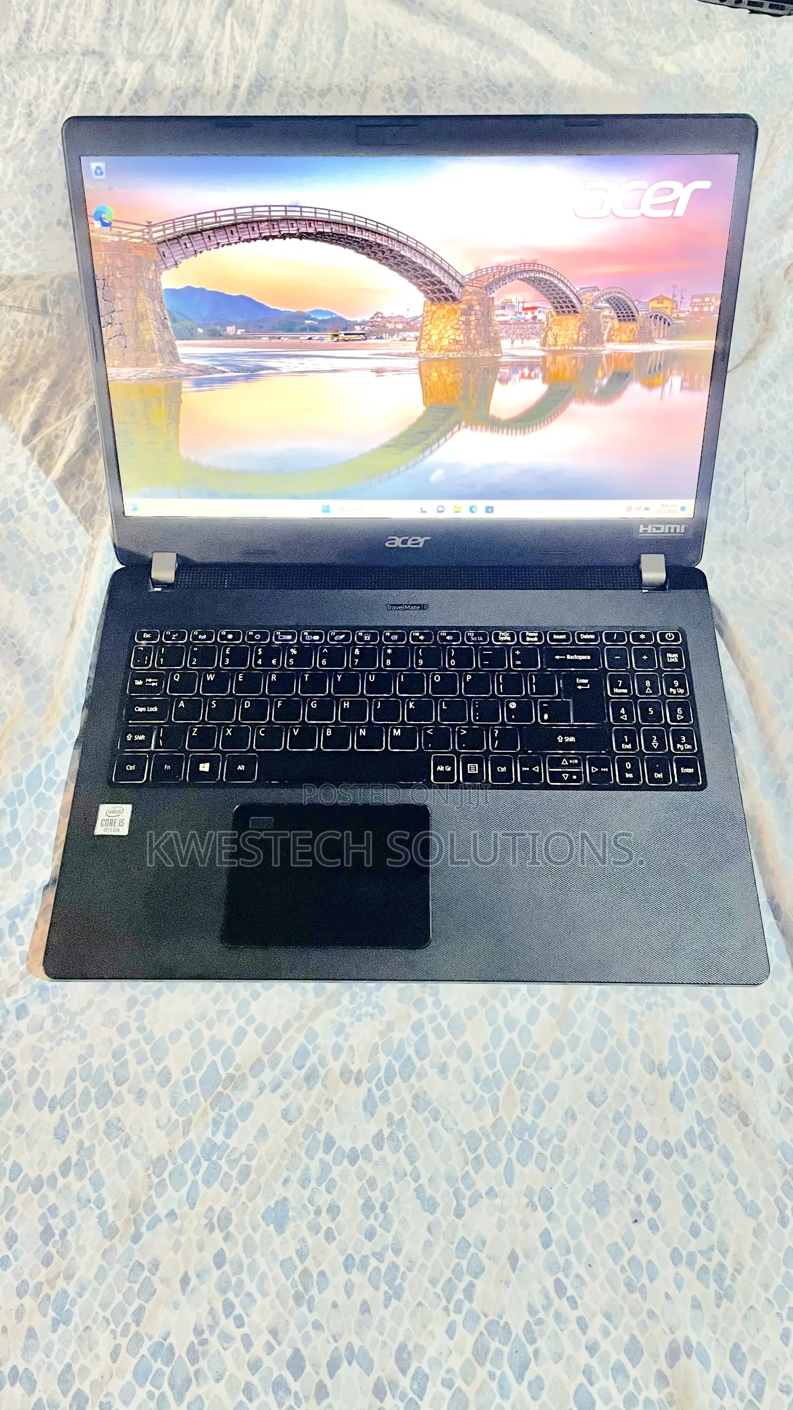 Laptop Acer TravelMate P2 15 8GB Intel Core i5 SSD 256GB