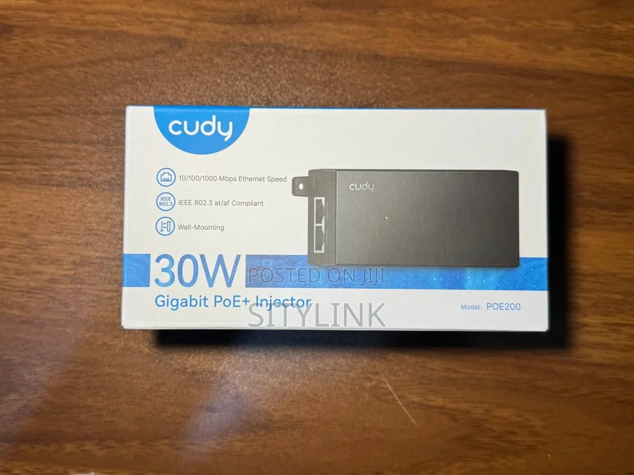 Cudy 30W Gigabit PoE+ Injector (Model: POE200)