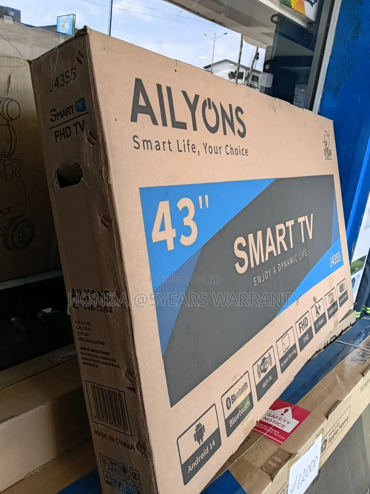 Aliyons Androd TV - Netflix, Youtube More