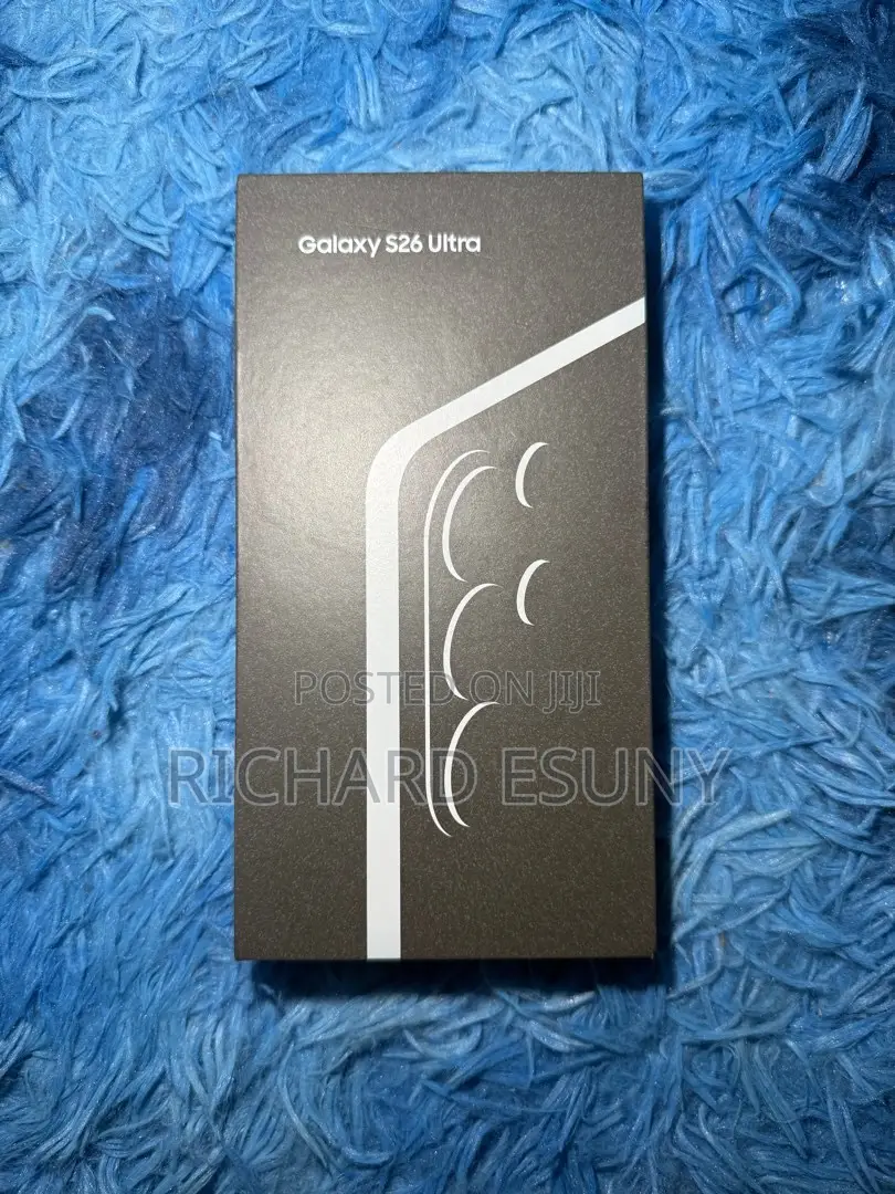 New Samsung Galaxy S26 Ultra 5G 1 TB Black