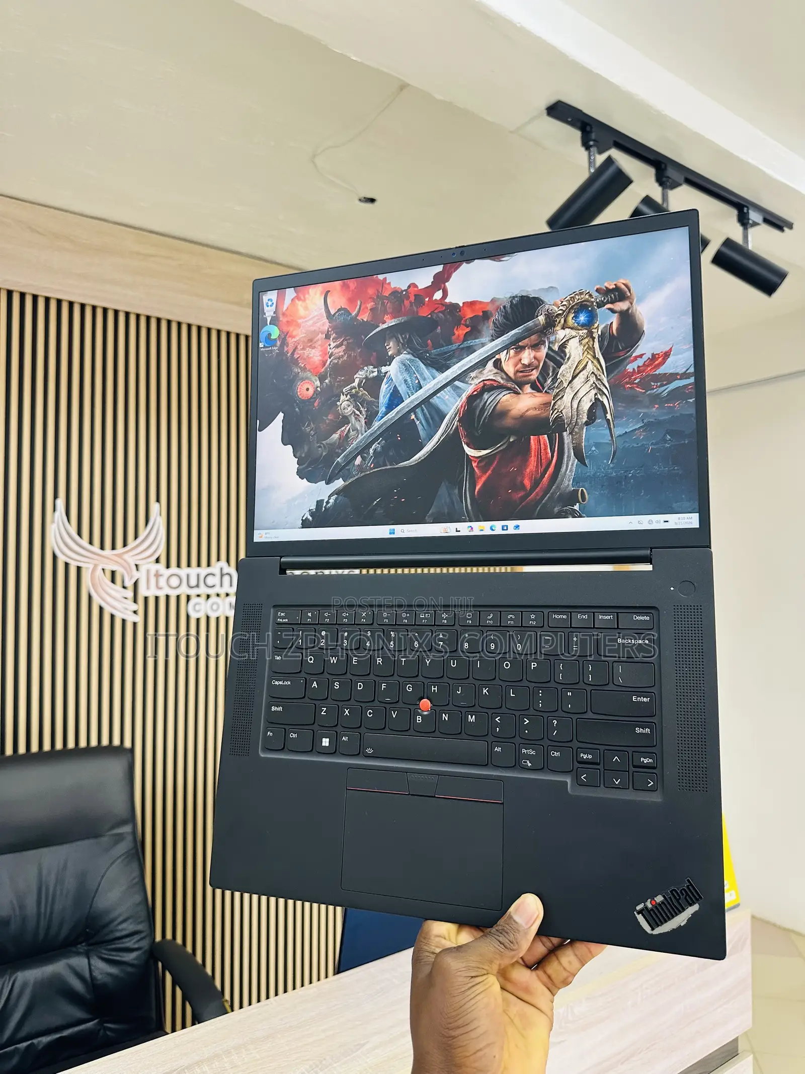 Laptop Lenovo ThinkPad P1 Gen4 16GB Intel Core i7 SSD 512GB
