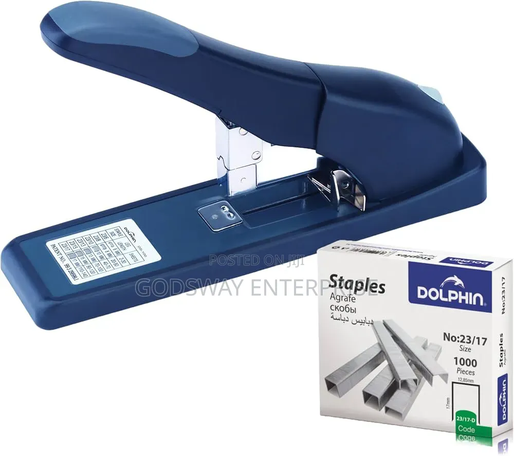 Dolphin DS-100 Heavy Duty Stapler