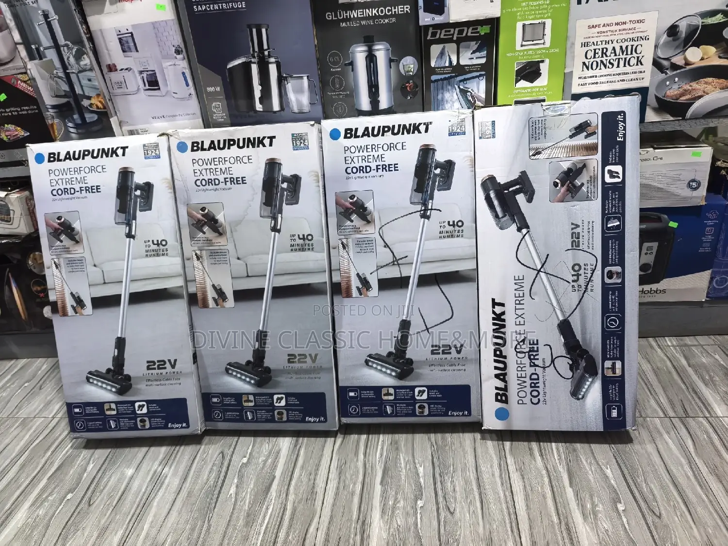 Blaupunkt Cordless Rechargeable Vacuum Cleaner