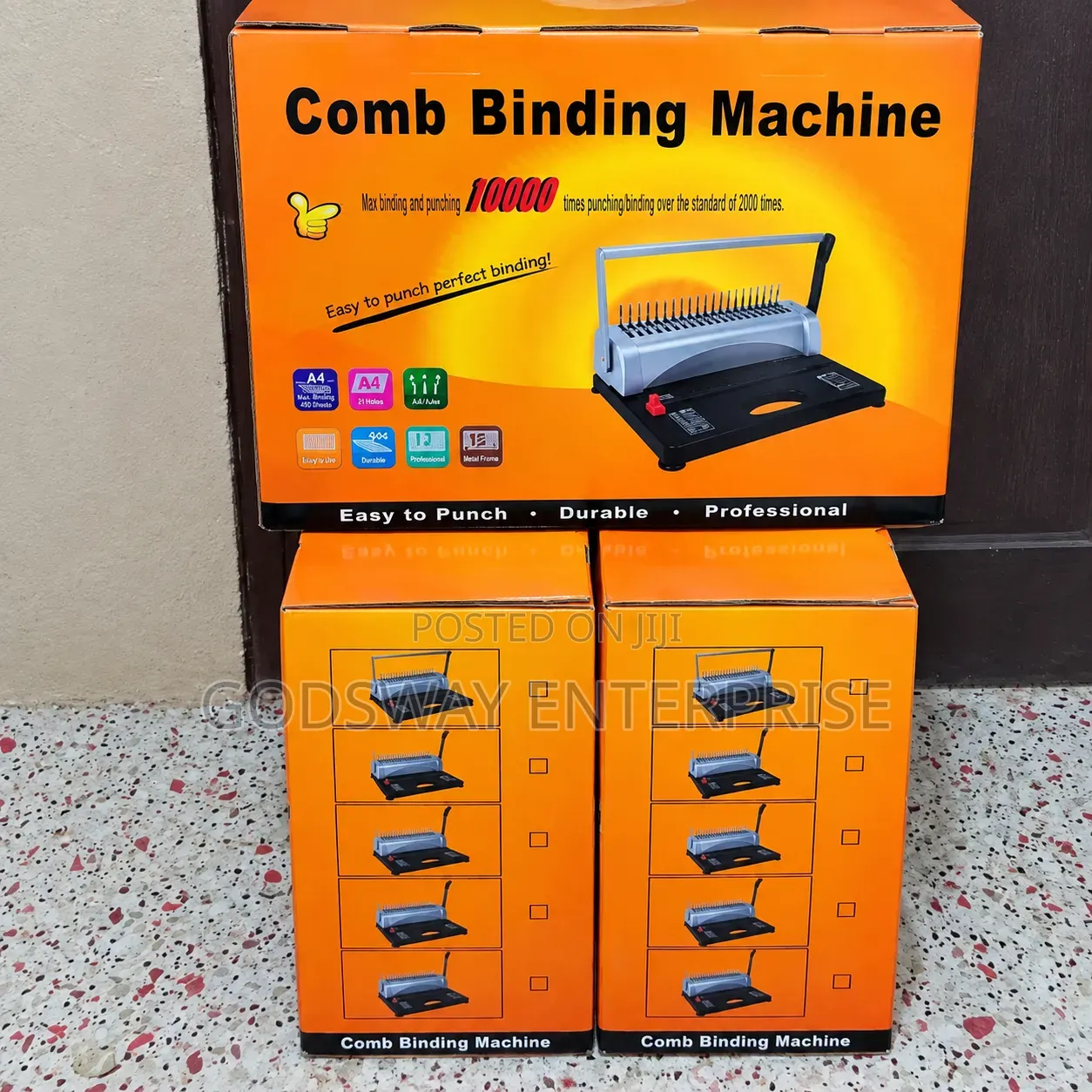 Comb Binding Punching Machine