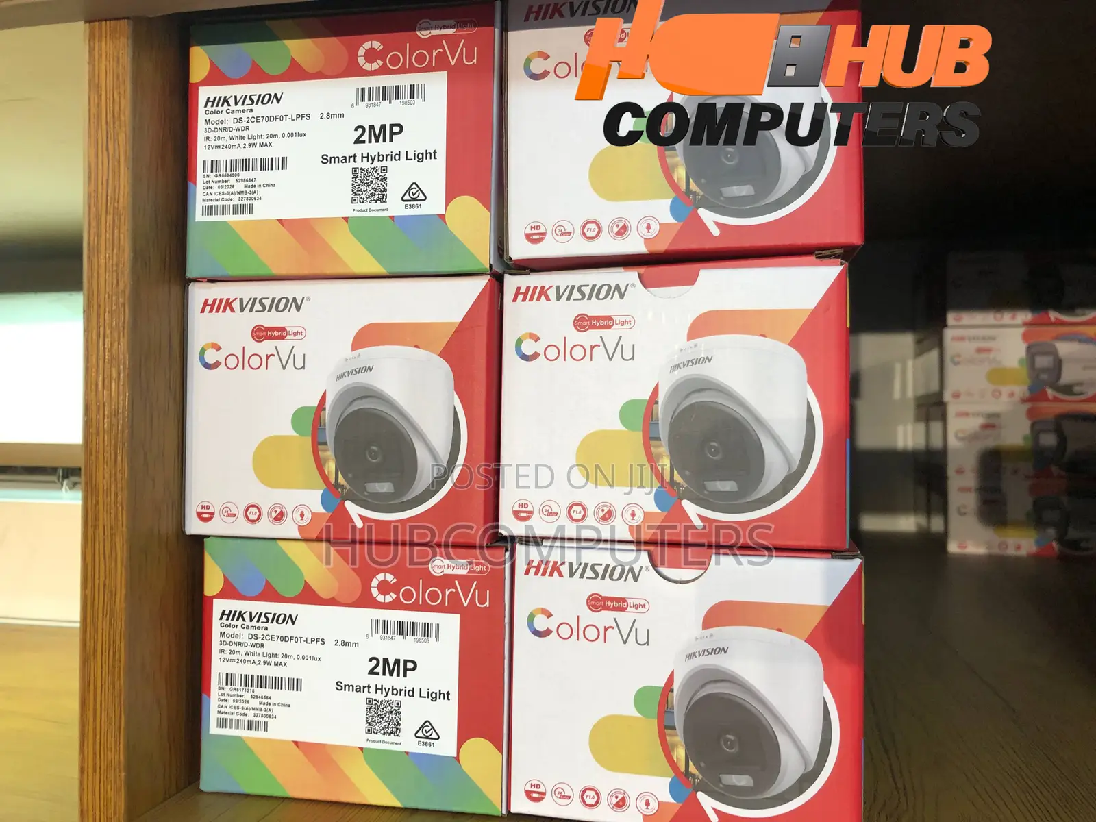 Hikvision DS-2CE70DF0T-LPFS 2mp Colorvu Dome Camera