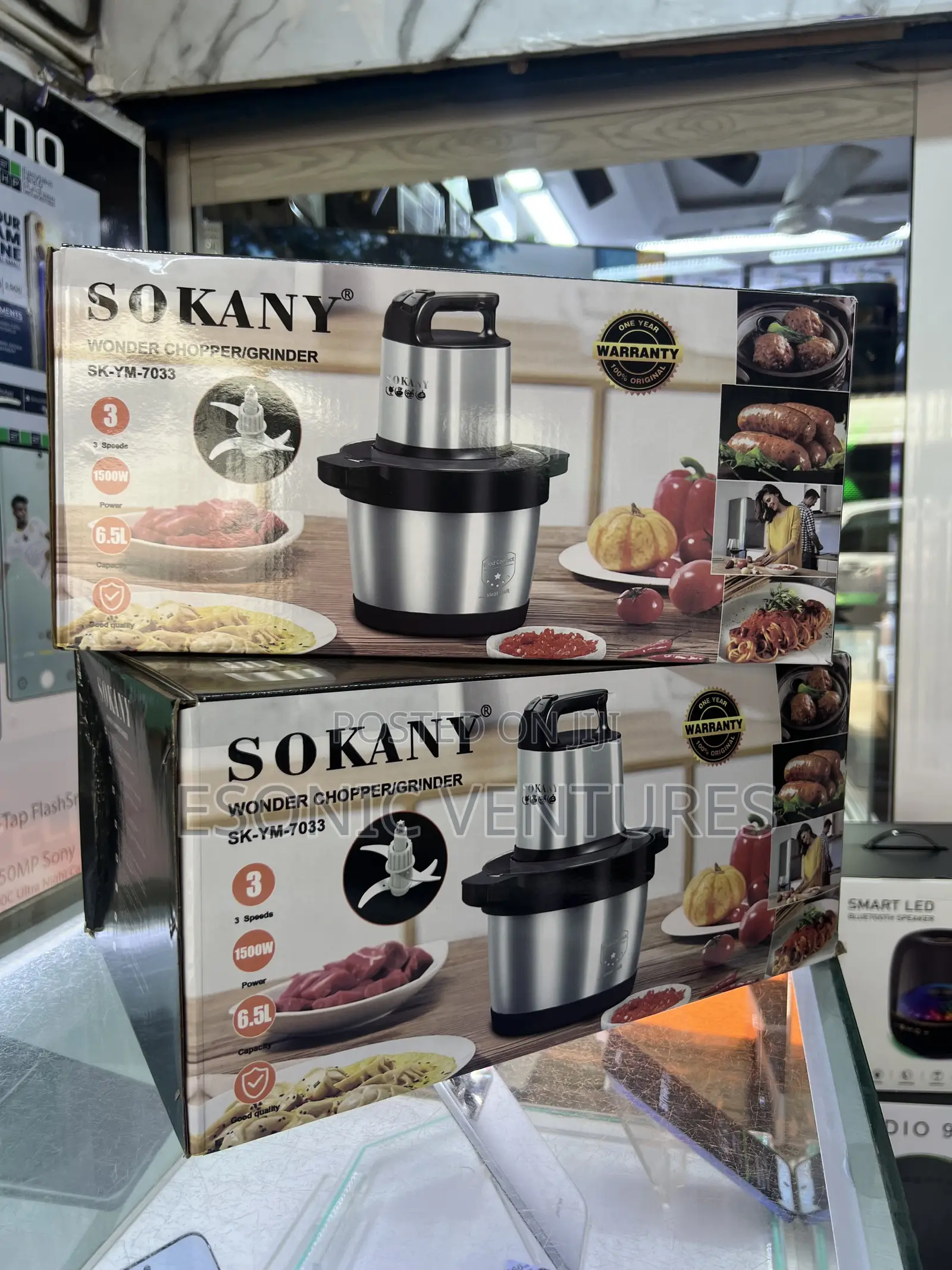 Sokany Fufu Machine 6.5L