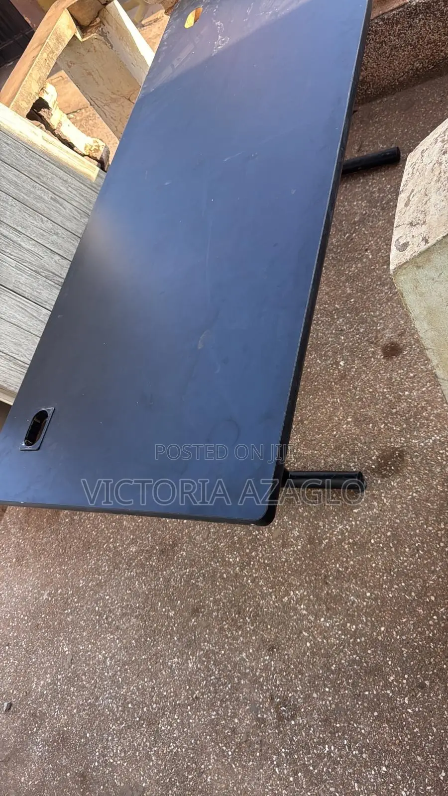 Multi-Purpose Black Office Table