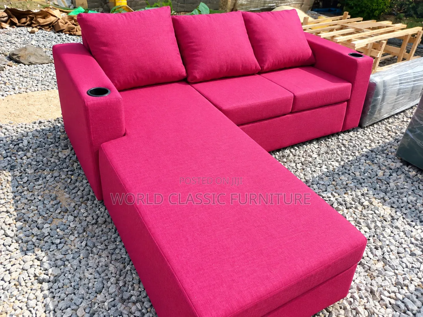 Modern L-Shaped Sectional Sofa for Sale