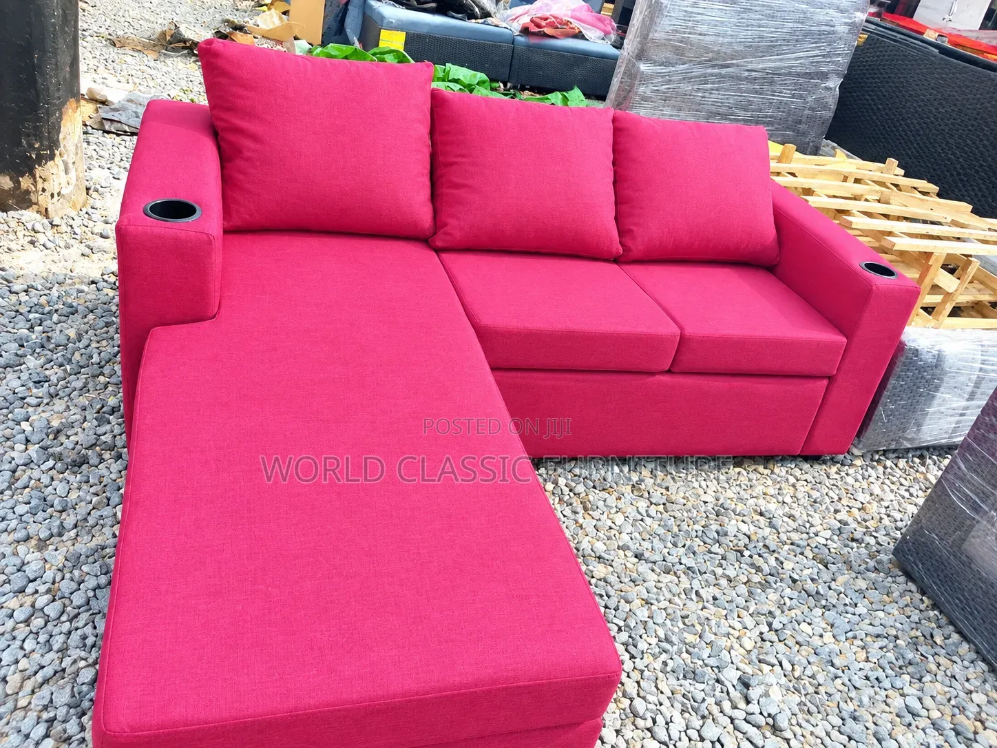 Modern L-Shaped Sectional Sofa for Sale