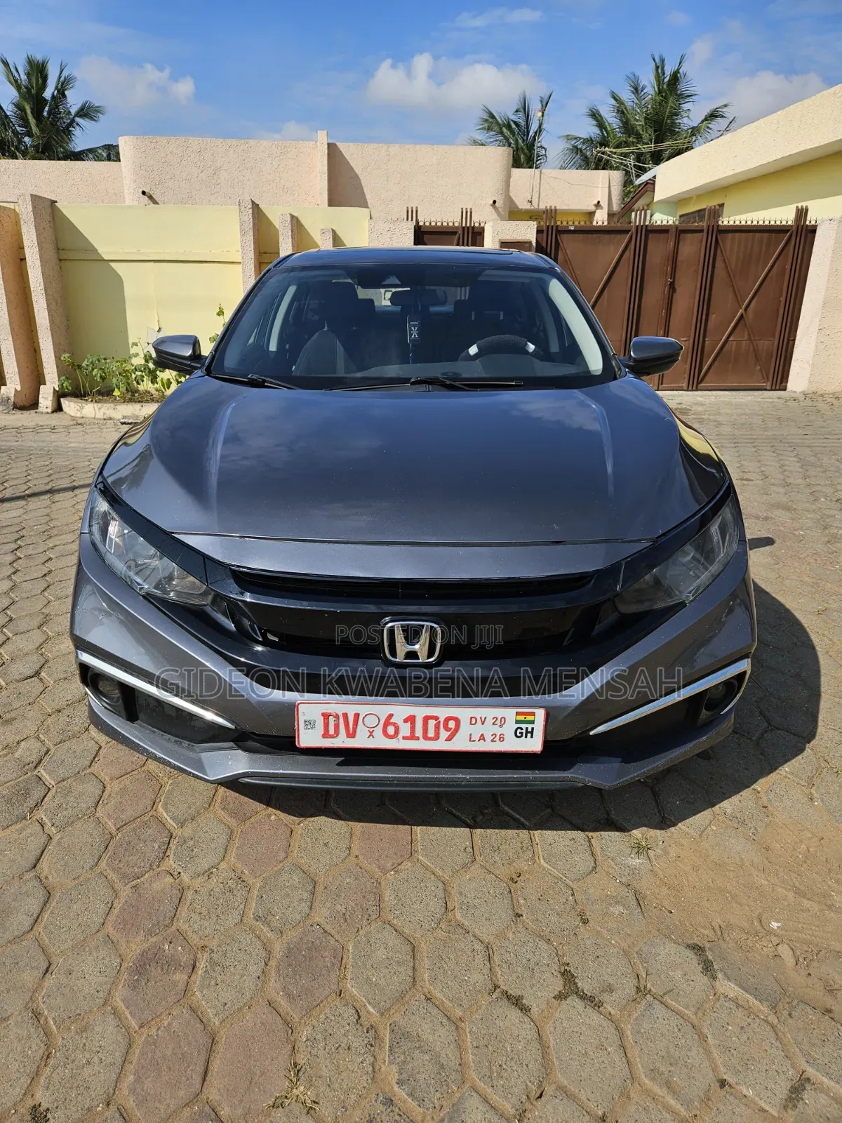 Honda Civic EX Sedan 2019 Gray