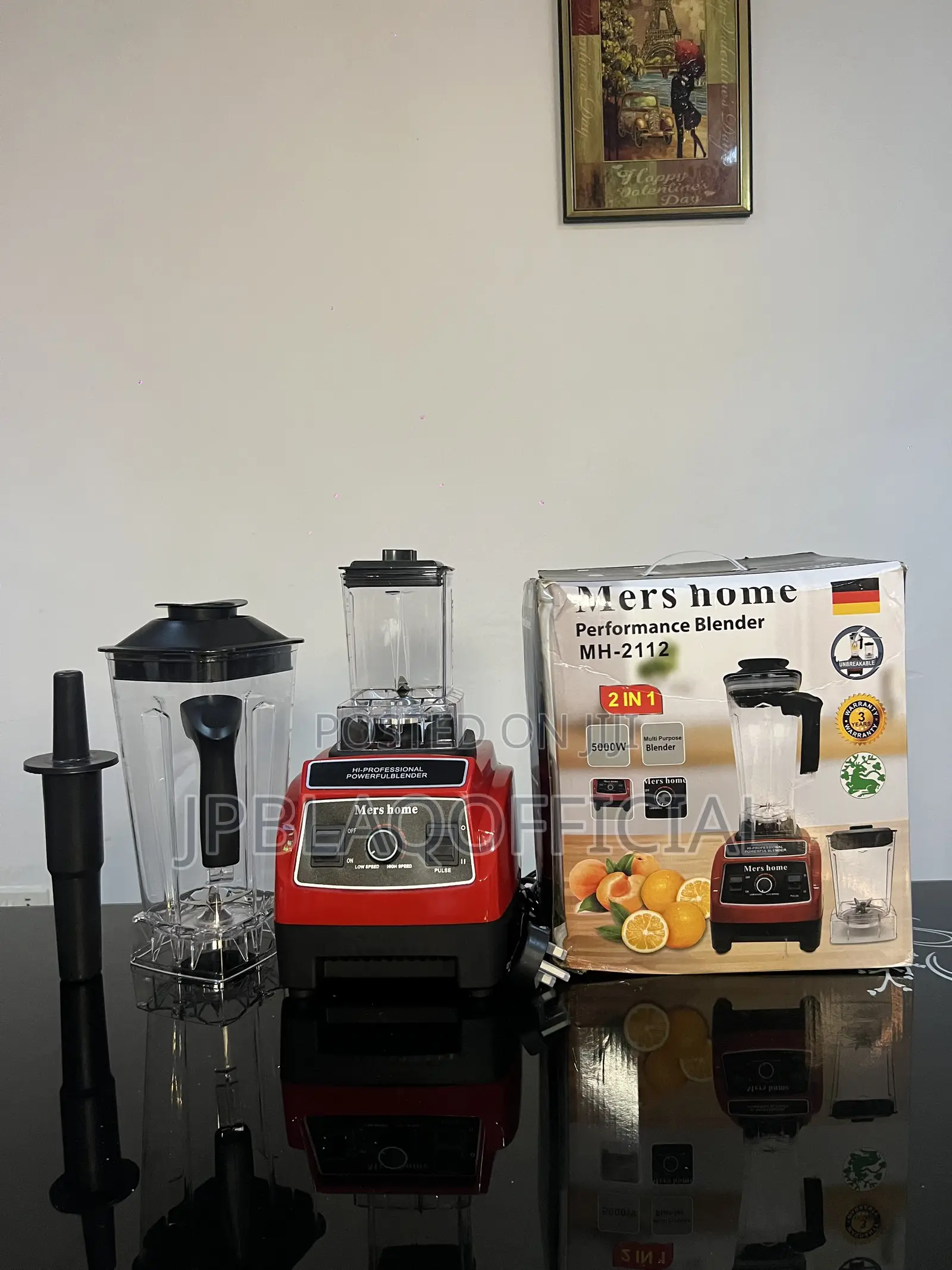 Mers Home High Performance 2in1 Professional Blender, What You Need.