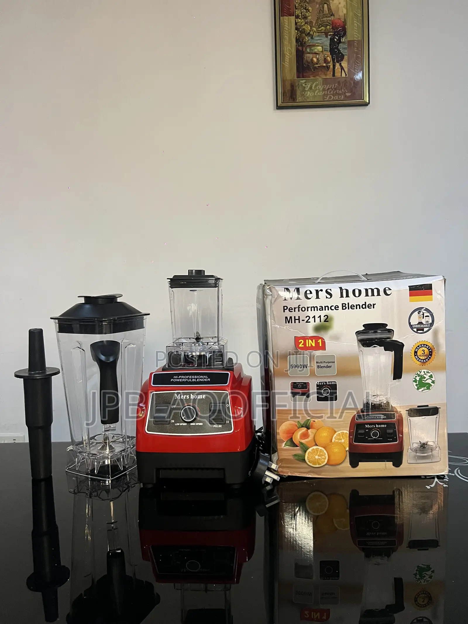 Mers Home High Performance 2in1 Professional Blender, What You Need.