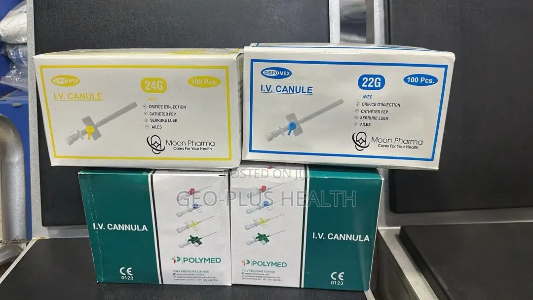 Iv Cannula (18g, 20g, 22g and 24g)