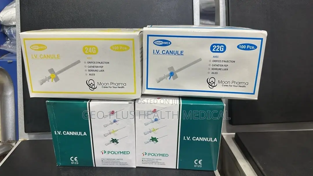 Iv Cannula (18g, 20g, 22g and 24g)