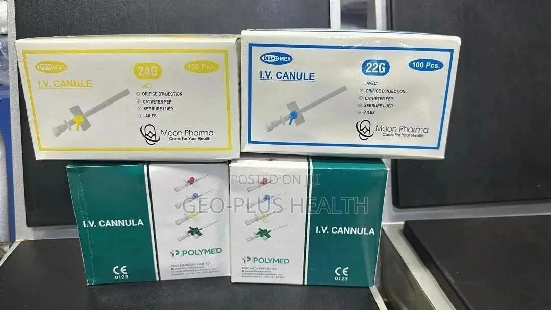 Iv Cannula (18g, 20g, 22g and 24g)