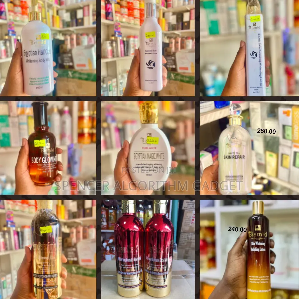 Bismid Korean Glass Skin/Halfe Caste/Balancing/Body Creams and Lotions
