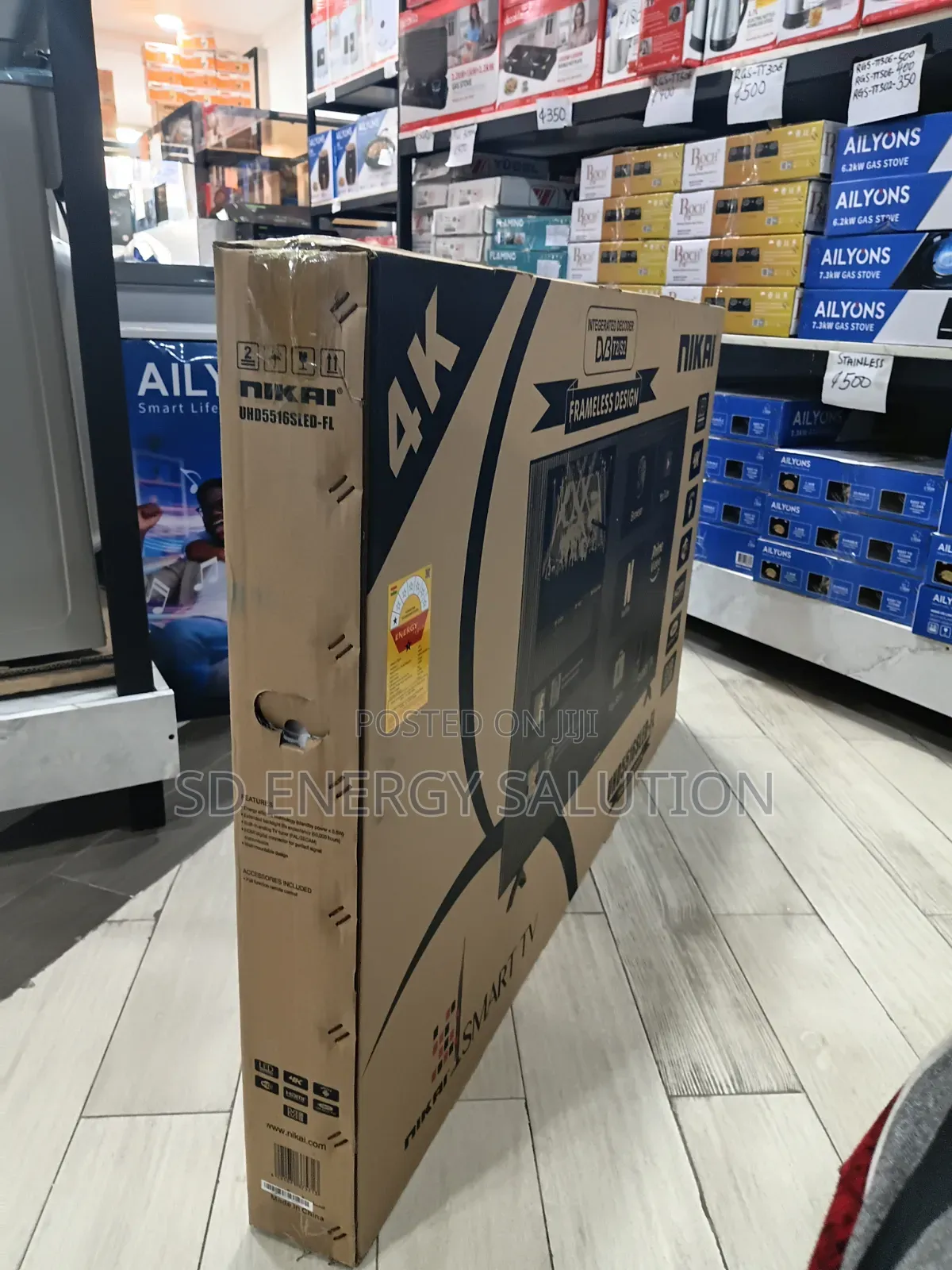 Nikai HD Smart TV -- Crystal Clear, Energy Efficient