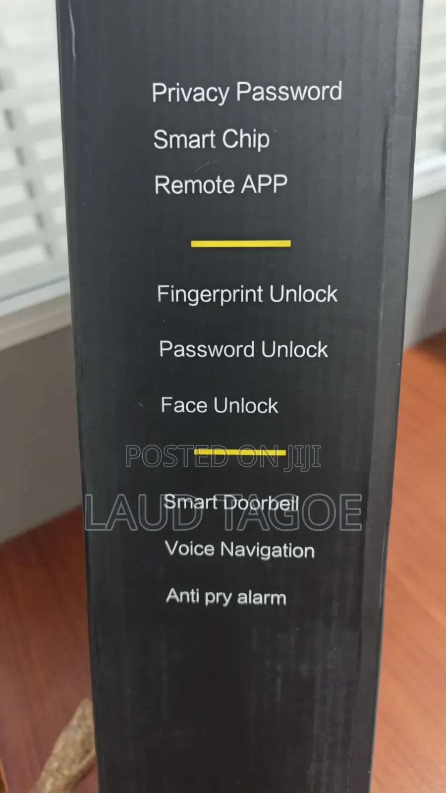 Tuya Smart Door Lock With Face Recognition, Fingerprint,card Etc