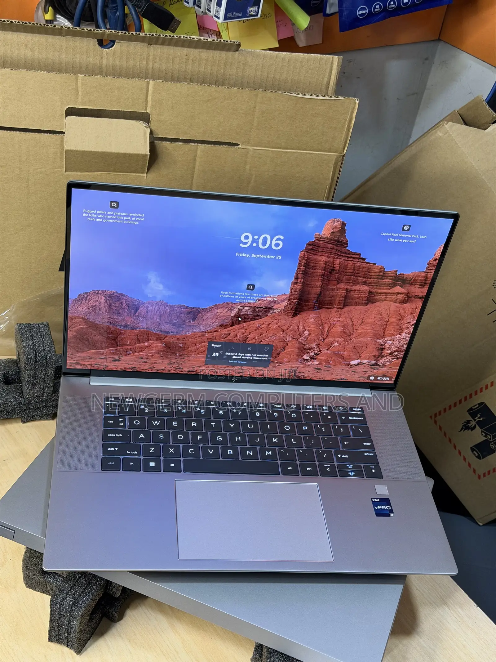 New Laptop HP ZBook 16 Studio G10 16GB Intel Core i9 SSD 1T