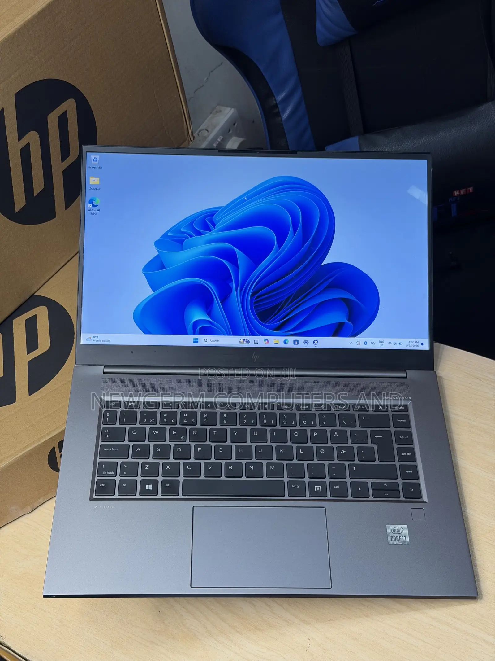 Laptop HP Zbook Studio G7 32GB Intel Core i7 SSD 512GB