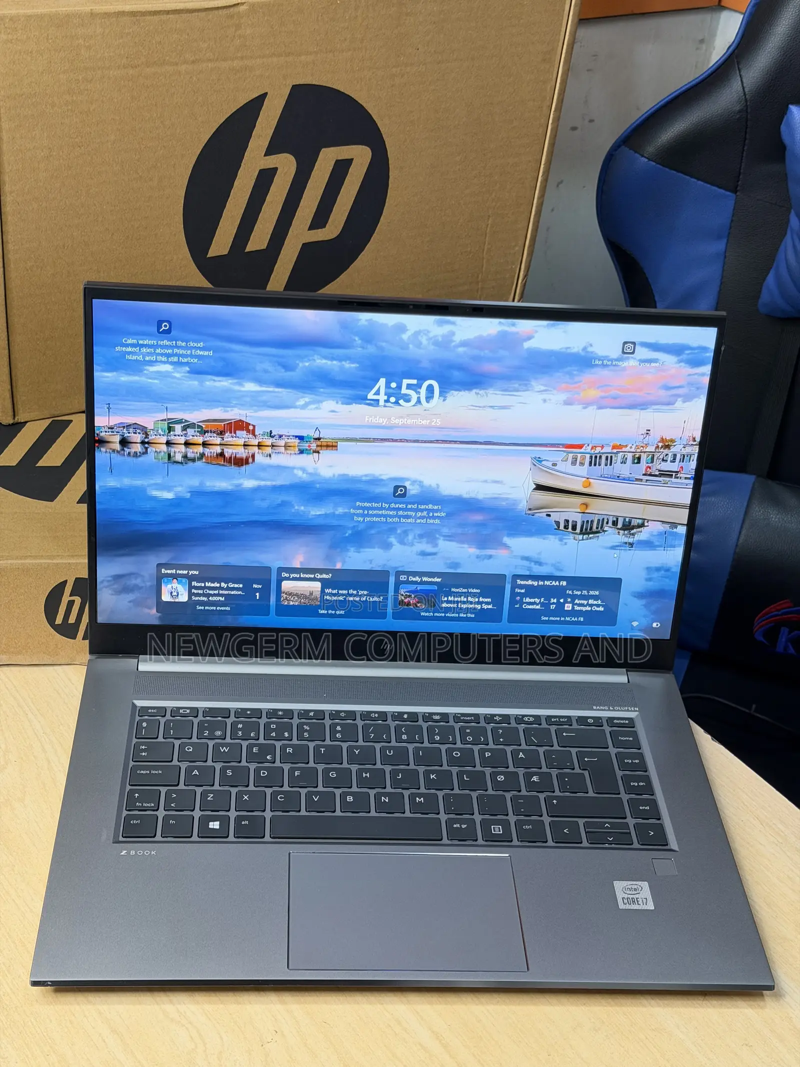 Laptop HP Zbook Studio G7 32GB Intel Core i7 SSD 512GB