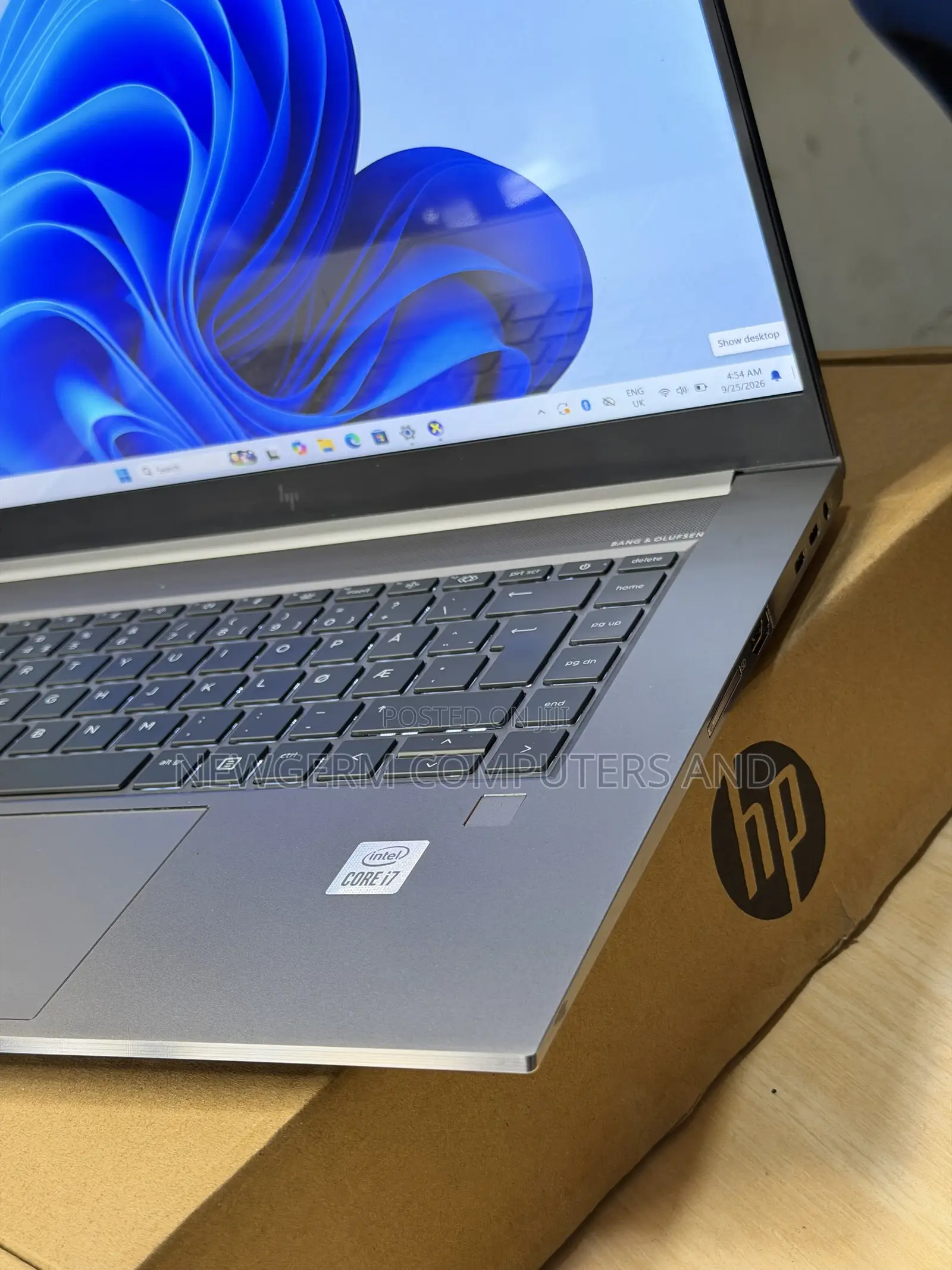 Laptop HP Zbook Studio G7 32GB Intel Core i7 SSD 512GB