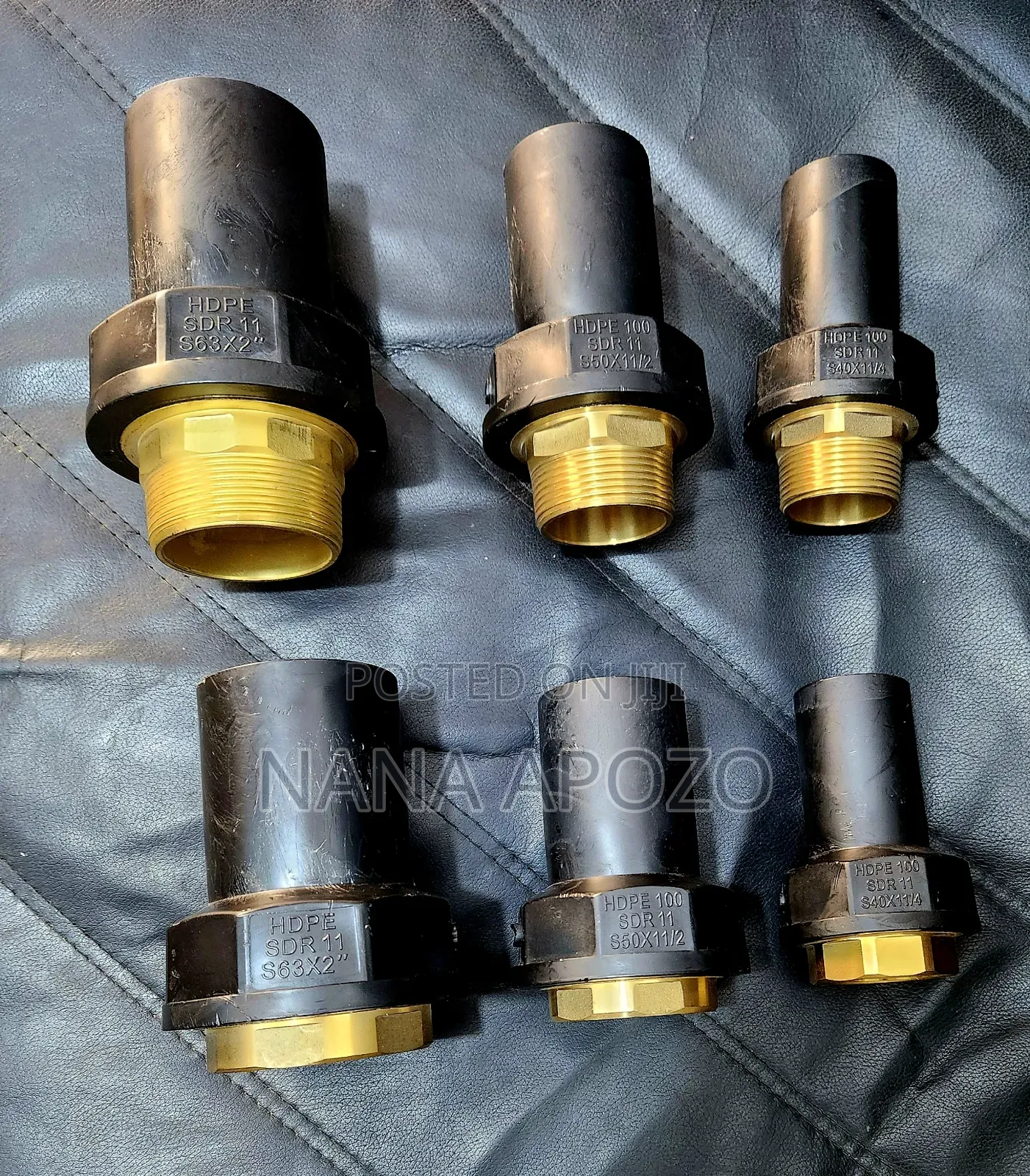 Male and Female Electro Fusion Fittings All Sizes Available