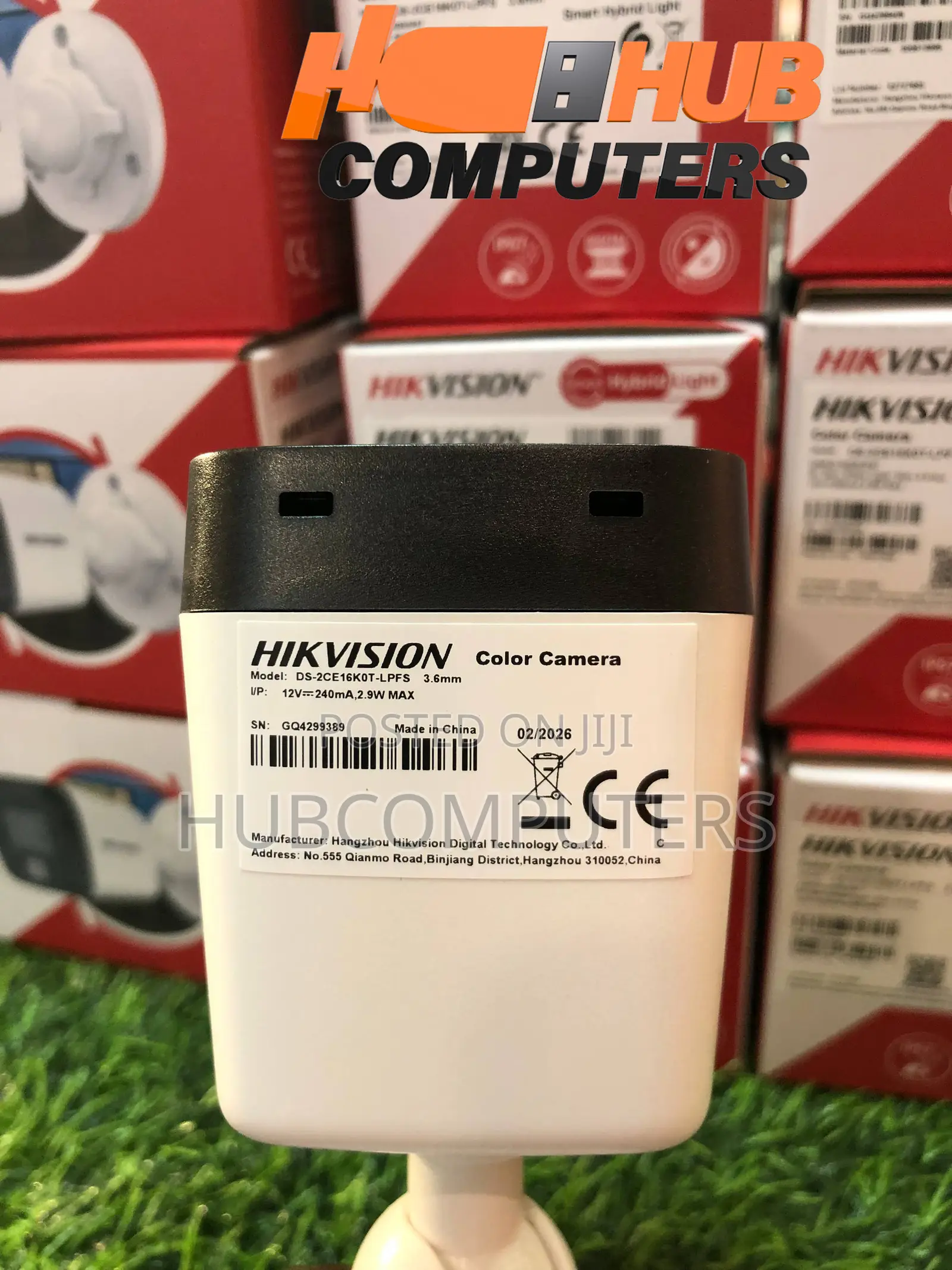 Hikvision DS-2CE16K0T-LPFS Smart Hybrid Bullet Camera