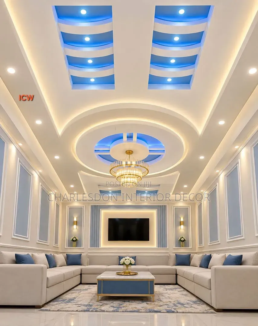 Best Profit Light With P O P Cement Ceiling