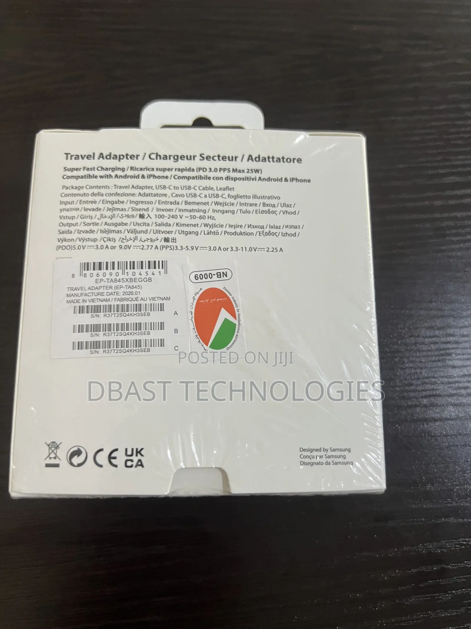 Original Android Type C Charger