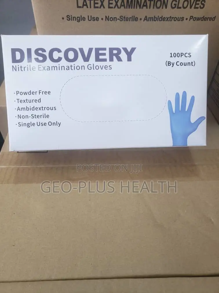 Nitrile Gloves (Powder Free, Textured, Ambidextrous and Non-Sterile)
