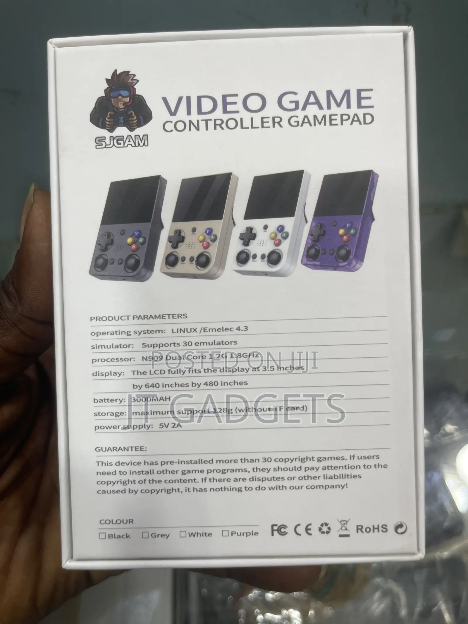 SJGAM M21 Retro Handheld Game Console, Relive the Classics