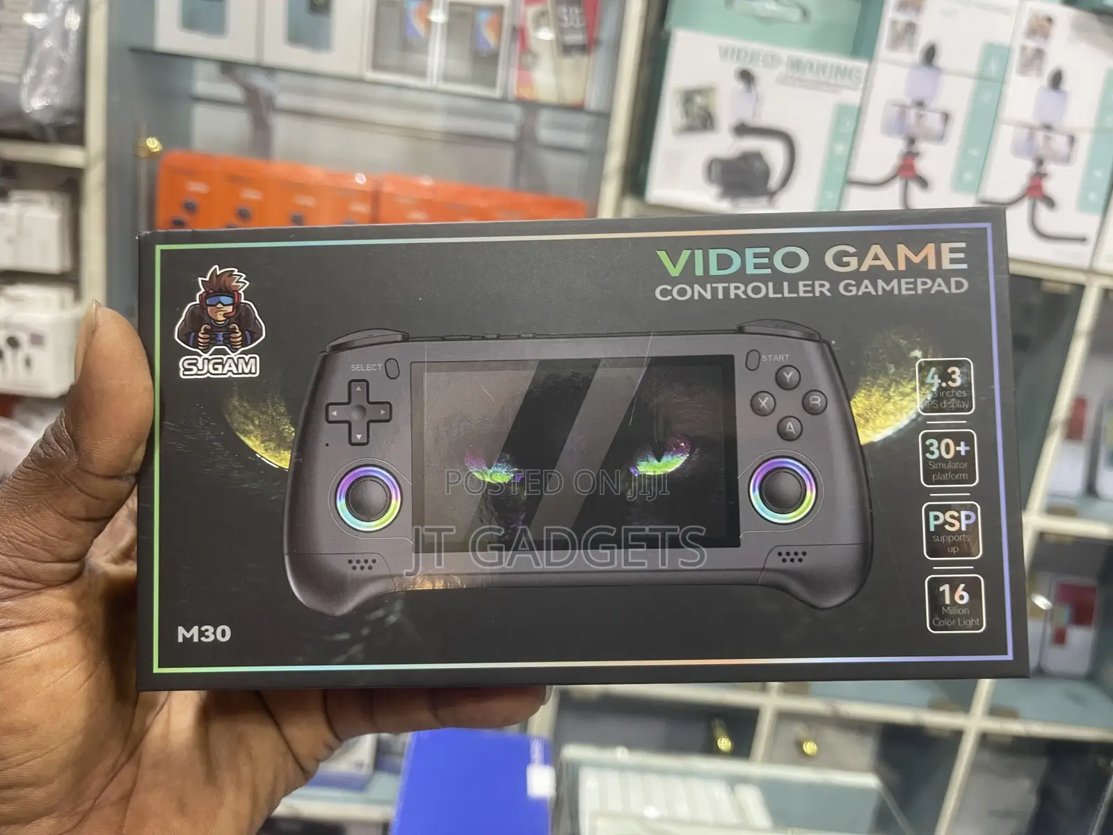 SJGAM M30 Retro Handheld Game Console Level Up Your Retro Gaming!