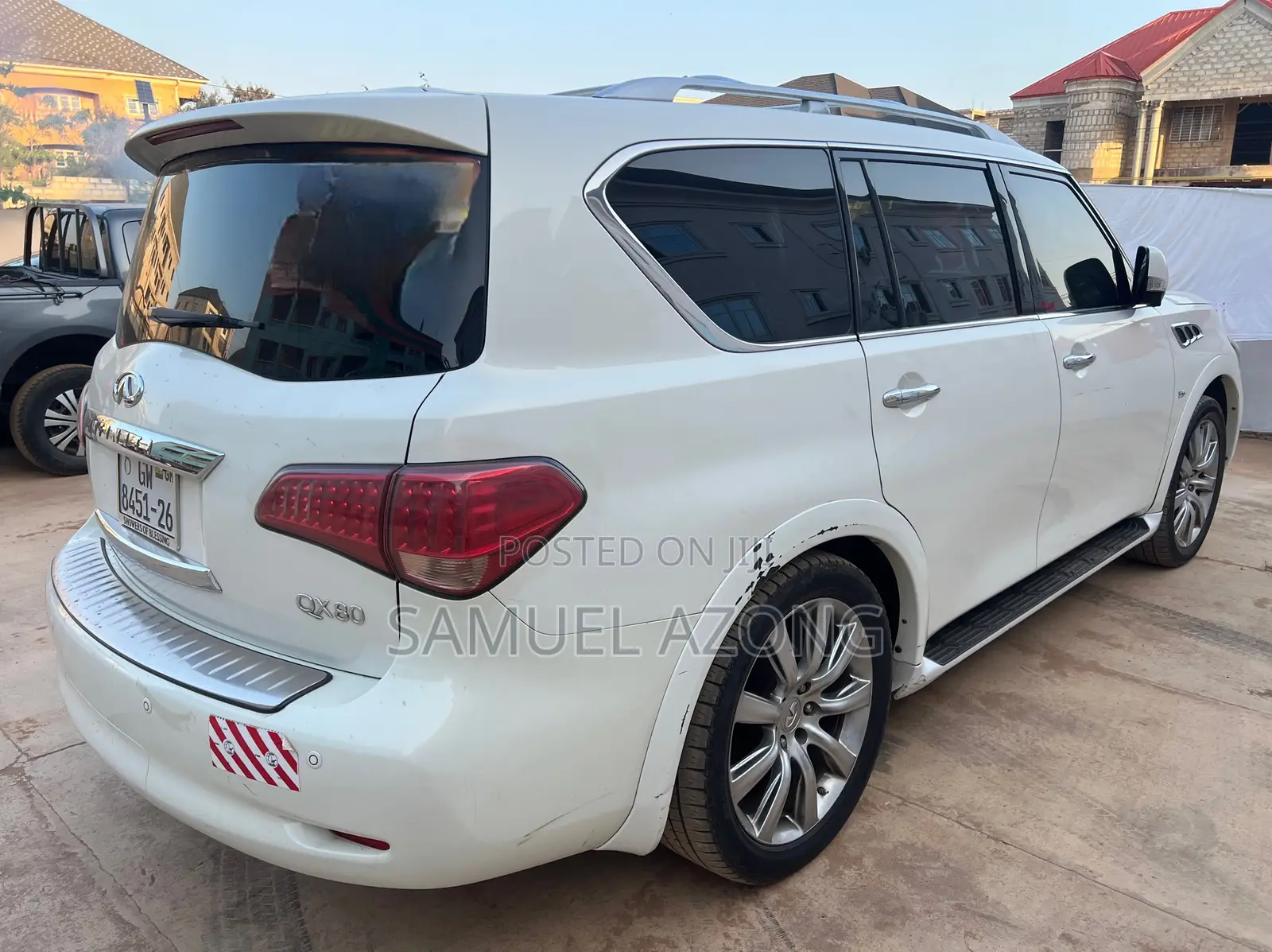Infiniti QX80 2014 White