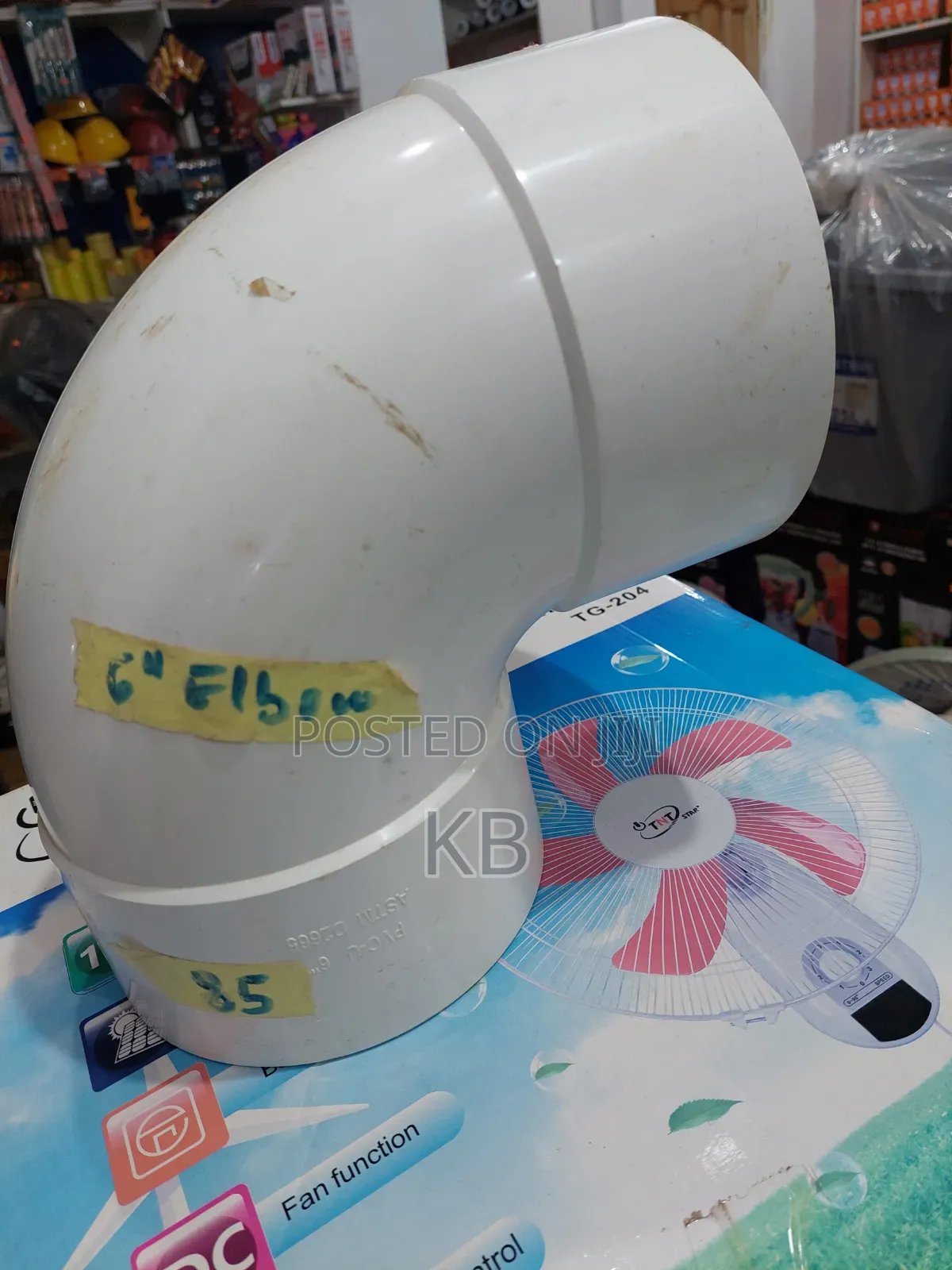 6” PVC 90 Degree Elbow Fitting Heavy Duty Drainage Pipe Bend