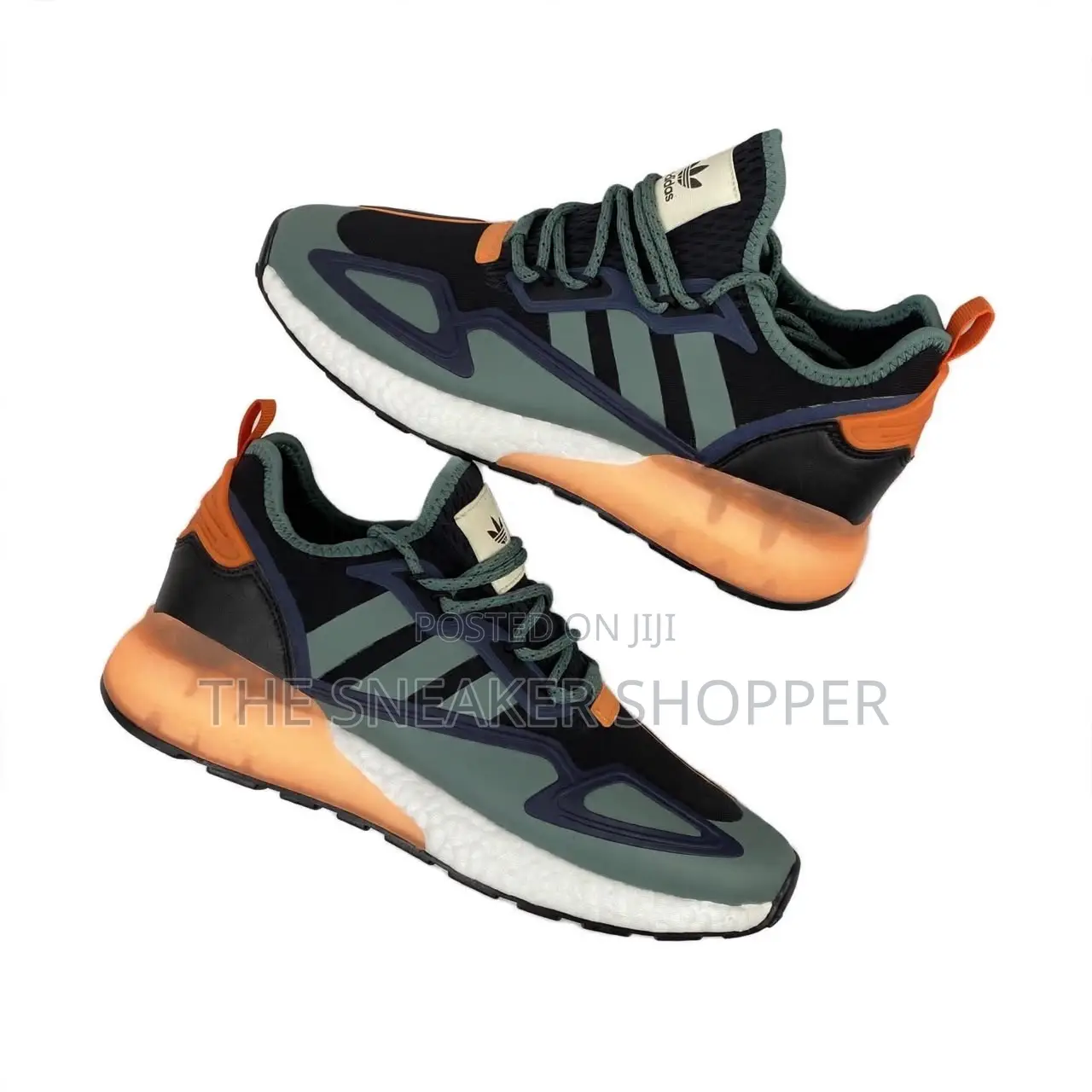 Adidas ZX Boost - "Trace Green / Orange