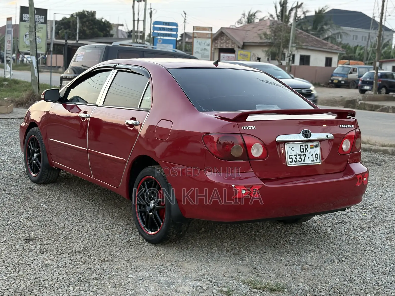 Toyota Corolla LE 2007 Red